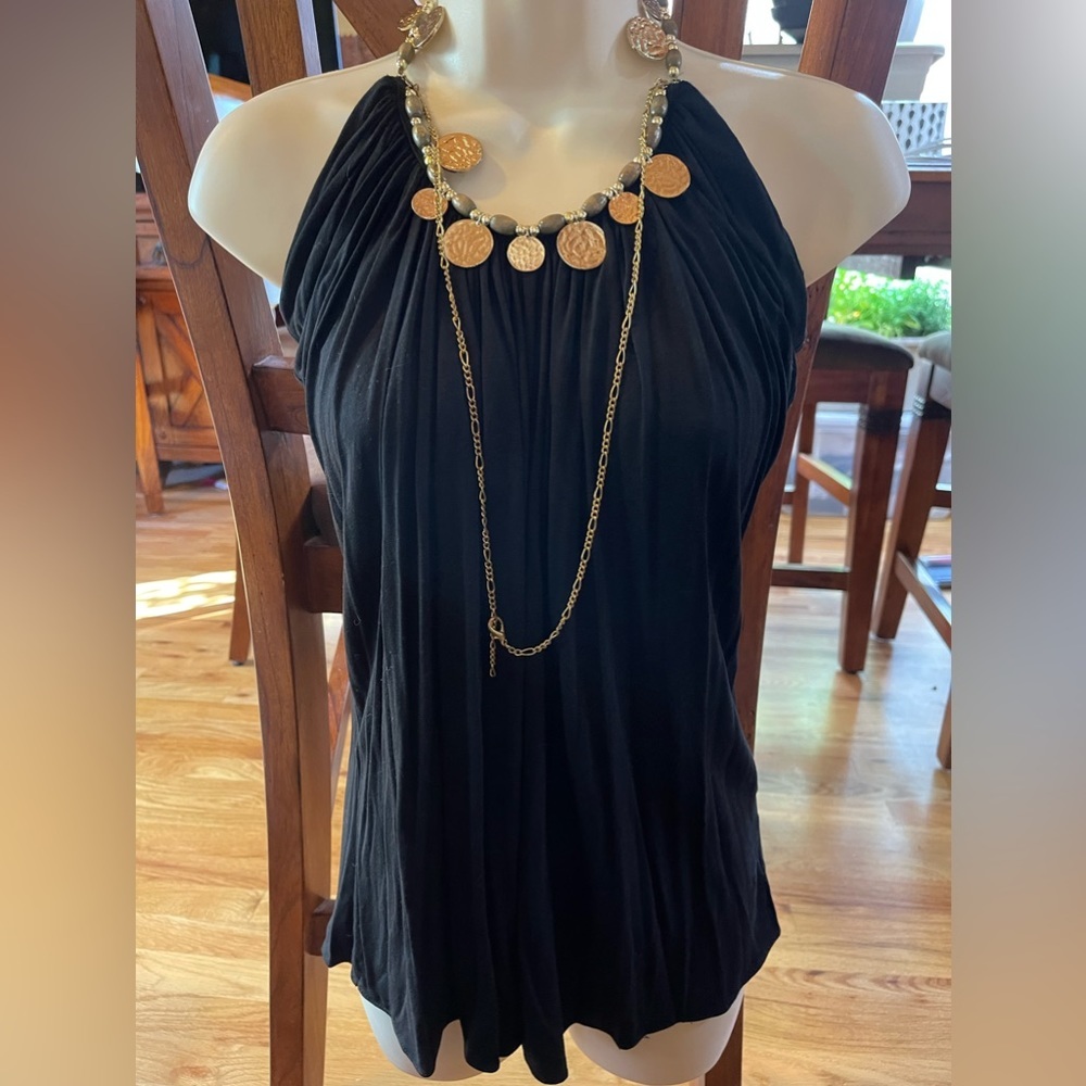 Fate. Coin chain halter